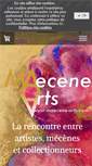 Mobile Screenshot of maecene-arts.com